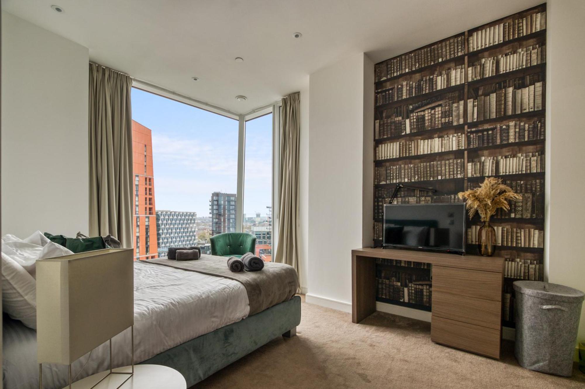 Stunning 360º View Luxurious Penthouse Apartment London Ngoại thất bức ảnh