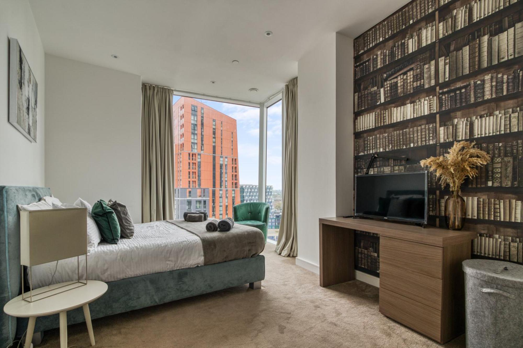 Stunning 360º View Luxurious Penthouse Apartment London Ngoại thất bức ảnh