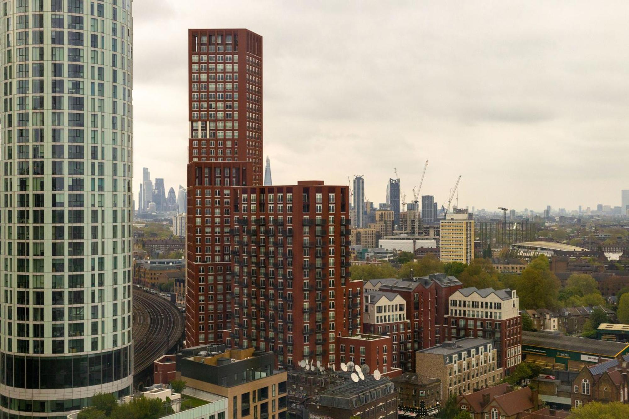 Stunning 360º View Luxurious Penthouse Apartment London Ngoại thất bức ảnh
