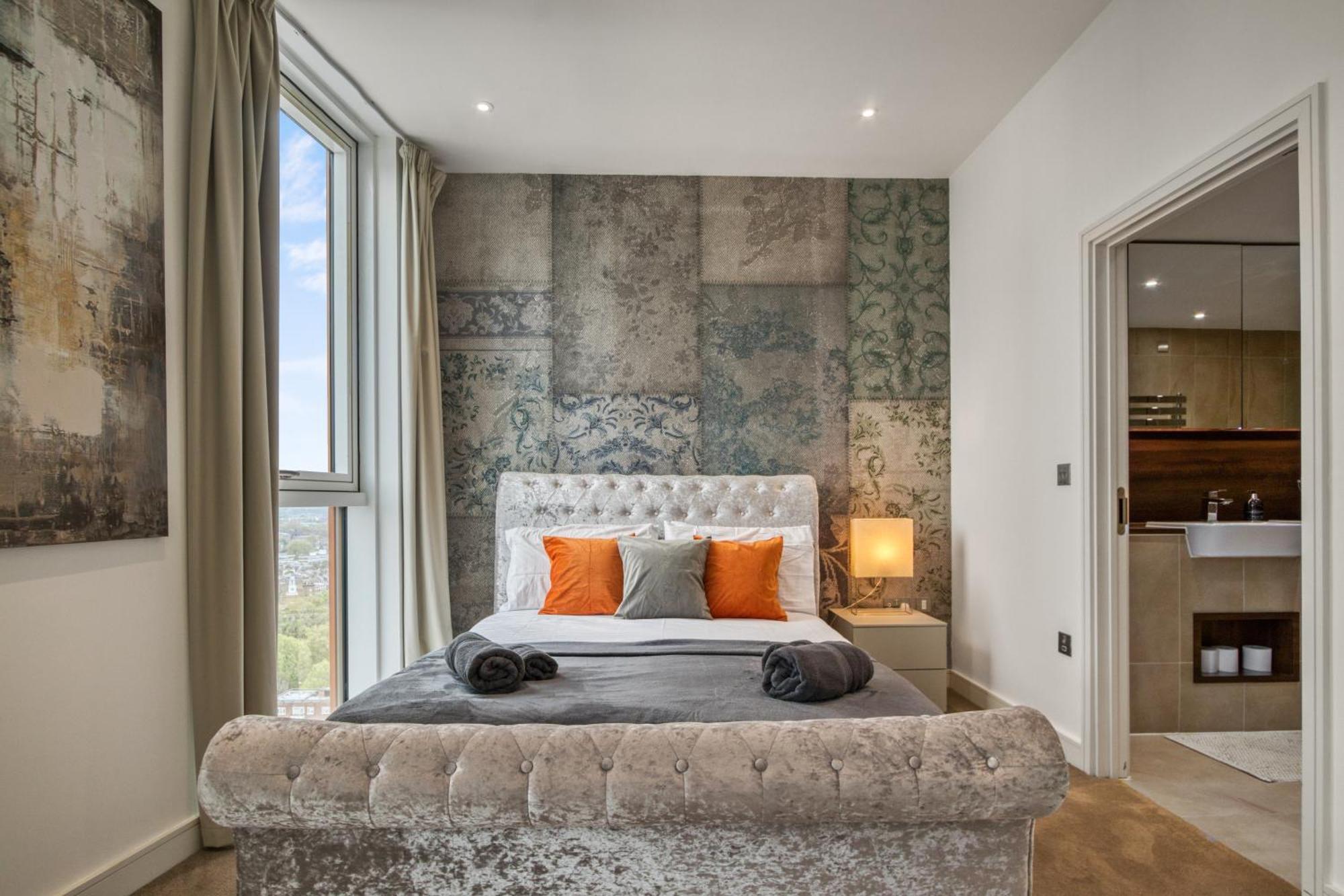 Stunning 360º View Luxurious Penthouse Apartment London Ngoại thất bức ảnh
